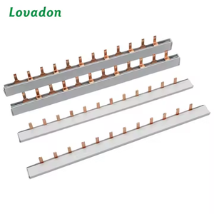Barra colectora de cobre tipo pin eléctrico de <span class=keywords><strong>32A</strong></span> a 100A para panel eléctrico con corrientes de 100A y 63A - Product Image 2