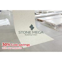 Revêtement mural en pierre flexible Stone Mega Stone, placage de pierre souple MCM, carrelage mural flexible en porcelaine et argile pour extérieur