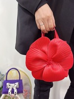 Sac de Soirée de Luxe pour Femme, Pochette Élégante, Sac à Bandoulière Chaîne, Sac Fourre-tout à Pétales, Sacs de Soirée Floraux de Luxe – Grande Vente