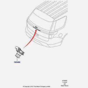 Reverse <b>Camera</b> EB5Z19G490A For Ford Explorer 2011-2015 Rear View <b>Night</b> <b>Vision</b> 12V Plastic Part Number 1444 - Product Image 4