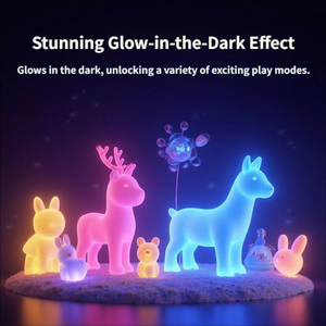 PLA Luminous Glow in Dark Fast 3D Printer Filament Absorb <b>Light</b> Glow Material FDM Customizable for Bambu Lab Creality - Product Image 3