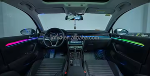 Luz LED decorativa para Interior de coche Symphony, 29 <span class=keywords><strong>colores</strong></span> para VW Magotan <span class=keywords><strong>Arteon</strong></span> para Passat B8 2017-2023, Interior de coche - Product Image 6