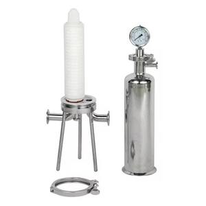 RVS 316L filterbehuizing enkelvoudig 10 inch - Product Image 1