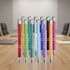 Stylo publicitaire en métal personnalisable avec logo, stylo bille, stylo gel, stylet et rollerball pour la publicité en gros - Product Image 2