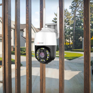 미국 유럽 버전 4G 카메라 PTZ 360 도 5X 줌 8MP 무선 원격 전원 방수 4G 태양 광 카메라 - Product Image 3