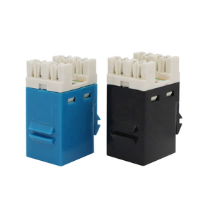 Chất lượng cao kép 110 Loại 180 độ <span class=keywords><strong>Cat6</strong></span> RJ45 UTP <span class=keywords><strong>Keystone</strong></span> <span class=keywords><strong>Jack</strong></span> mô-đun mạng cho viễn thông các bộ phận - Product Image 4