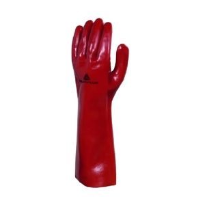 Gants JODAH en jersey de coton enduit de PVC, doublure PVCC400, protection chimique, 40 cm, sécurité du bras, ambidextres, résistance totale aux coupures - Product Image 1