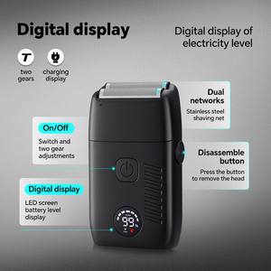 Afeitadora Portátil Recargable por USB para Hombres, Uso en Casa u Hotel, Afeitadora Facial Doméstica - Product Image 2