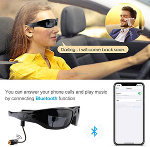 Lunettes de soleil sportives avec caméra vidéo, enregistreur, écouteurs sans fil Bluetooth et lecteur <span class=keywords><strong>MP3</strong></span> - Product Image 1