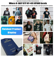 Equipo de Impresión DTF A3, Impresora DTF de 30 cm para Negocios de Ropa Personalizada, Impresora DTF A3