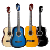 38 Inch Classic Acoustic Guitar Classic Guitar for Beginner Musical Instruments 6 Strings