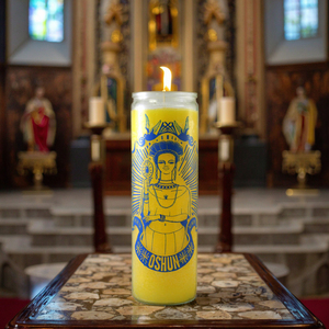 Orisha personalizado 7 días de oración de vidrio espiritual velas votivas para el hogar Iglesia actividades religiosas reencendido para Bougie Catholique - Product Image 3