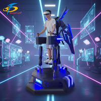 Simulador de Juegos de Realidad Virtual para Parques de Diversiones, Experiencia Real de Realidad Virtual 9D de la Mejor Calidad en Venta