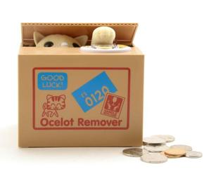 Tirelire robotisée pour pièces de monnaie, jouet permettant de gagner de l'argent, cdp chat, produit idéal <span class=keywords><strong>2022</strong></span> - Product Image 4