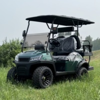 Voiture de golf électrique professionnelle 60V multifonctionnelle tout-terrain 4 places