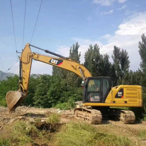 Excavatrice sur chenilles hydraulique CAT320GC d'occasion haute performance 20 tonnes d'origine japonaise |   Attache de râteau à excellente profondeur de fouille - Product Image 5