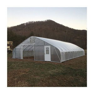 نفق دفيئة بلاستيكي صغير أحادي النطاق للزراعة نفق دفيئة فيلم للبيع - Product Image 3