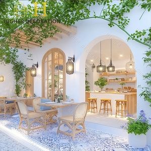 Set Completo di Arredamento Personalizzato per Caffetteria |   Design d'Interni Moderno e Lussuoso per Caffetterie, Servizio di Produzione Professionale - Product Image 3