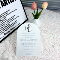 Cartes d'invitation personnalisées de haute qualité, illustrations sur mesure, cartes d'invitation pour mariage, entreprise, fête, OEM, ODM, petit MOQ acceptable