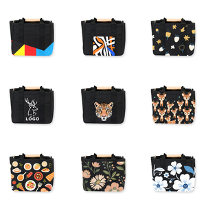 Bolsa <span class=keywords><strong>de</strong></span> Compras <span class=keywords><strong>de</strong></span> Lona Personalizada <span class=keywords><strong>con</strong></span> Asa <span class=keywords><strong>de</strong></span> <span class=keywords><strong>Madera</strong></span> Ajustable y Múltiples Bolsillos para Uso Diario <span class=keywords><strong>de</strong></span> Mujeres - Product Image 4