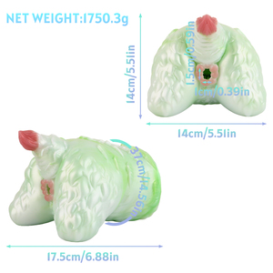 Creatura di fantasia masturbatore tazza per gli uomini drago magico volpe bestia Hip realistico in Silicone figa maschio adulto giocattoli del sesso all'ingrosso - Product Image 3