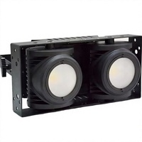Projecteur LED COB RGBW DMX 200W à 2 yeux pour éclairage de scène d'église et de mariage, fabriqué à Guangzhou