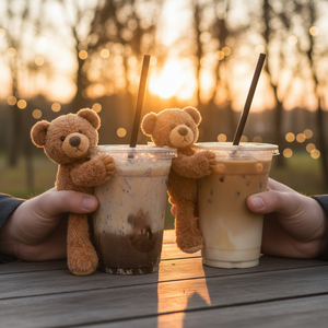 Mini Orsacchiotto di Peluche per Caffè - Product Image 2