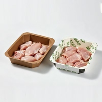 Bandeja de Alimentos MAP para Empaque de Carne de Pollo con Película de Barrera de Alta Calidad, Suministro de Fábrica
