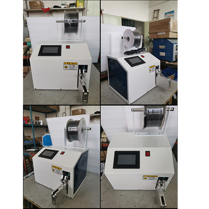Semi Automatische Mobiele Telefoon Datakabel Draadwikkeling Apparaat Harnas Usb Kabel Koppelverkoop Verpakking <span class=keywords><strong>Machine</strong></span> - Product Image 4