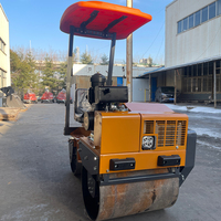 Compacteur routier 1 tonne 2 tonnes 3 tonnes 4 tonnes 5 tonnes pour asphalte et chaussées
