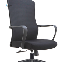 Chaise de bureau en maille ergonomique à dossier moyen de haute qualité Chaises de conférence pour visiteurs