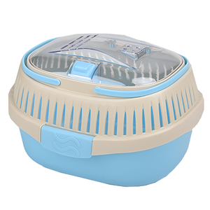 Petit <span class=keywords><strong>transporteur</strong></span> portatif de voyage d'animal familier pour de petits animaux familiers, hamsters, cochon d'Inde, lézards - Product Image 1