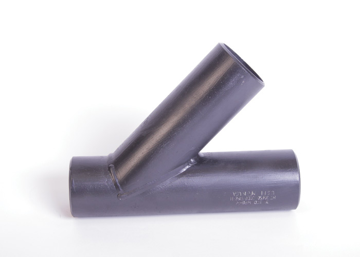 Carbon Steel ASME B16.9 Pipe Fitting Barred Tee SCH40 DN50 ASTM A234 WPB Butt Weld