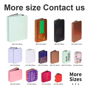 YEM Small Custom logo Child Proof Metal Tin Can Rectangular Metal Hinge <strong>Tea</strong> Tin Packaging Candy Tin <strong>Box</strong> with Lid - Product Image 6