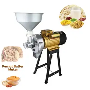 electric peanut butter mash sauce grinder sesame paste maker