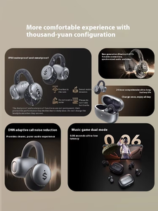 Auriculares Deportivos Inalámbricos Black Shark Phoenix 2025, con Conducción Ósea, Clip para la Oreja, Diseño Abierto, No Intraaurales - Product Image 4