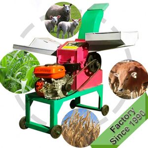 Animal Feedstuff Straw Chopper Silage Grass Chaff <b>Cutter</b> Grain Corn Grinder Grass Crop <b>Cutter</b> <b>Machines</b> - Product Image 1