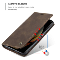 Nouveau Caseme givré Texture portefeuille affaires Style coque de téléphone pour OPPO pour Realme 10 Pro Plus pour OnePlus Nord accessoire de téléphone