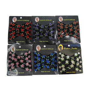 Peineta Mágica Plegable IFOND Hecha a Mano con Cuentas Florales, Multifuncional, para Peinados de Mujer - Product Image 5