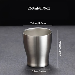 Double Wall Insulated 304 Stainless Steel Tumbler <b>Large</b> Capacity Portable Coffee Mug Outdoor Travel Party Beer Milk <b>Tea</b> Beverage - Product Image 6