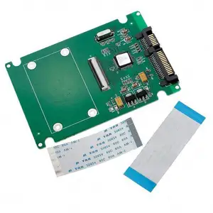 1.8" ZIF/LIF HDD Hard Disk Drive SSD CE to 7+15 22 Pin SATA Adapter Converter