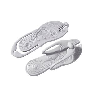 รองเท้าแตะชายหาดกันลื่นพับได้แบบพกพาสำหรับเดินทางเพื่อธุรกิจรองเท้าแตะสำหรับอาบน้ำสามารถออกแบบโลโก้ได้ตามต้องการ - Product Image 3