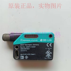 เซ็นเซอร์ Pepperl+Fuchs Obe40m R201 Io Link 10 30 V DC คลาส 2 สำหรับใช้งานในอุตสาหกรรม - Product Image 1