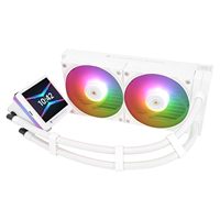 Refroidisseur de processeur AIO Alibaba Thermalright Grand Vision 240 ARGB noir pour PC, système de refroidissement par eau 240, écran LCD IPS