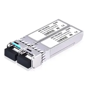 10G BIDI SFP وحدة الإرسال والاستقبال 20 كجم 100bps بصرية SFP وحدة