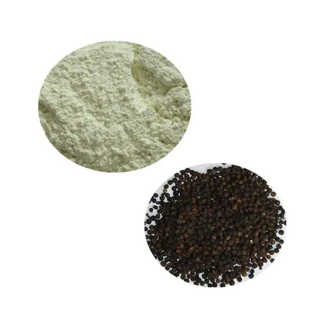 Extrait de poivre noir en poudre extrait de pipérine 95% extraction de pipérine Nature de haute qualité à vendre