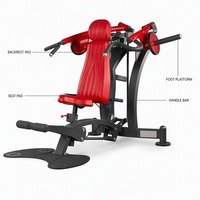 Machine de musculation des épaules, presse à épaules avec poids réglables pour l'entraînement de la force du haut du corps en salle de sport