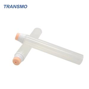 Emballage de tube de brillant à lèvres fin vide, contenant de baume à lèvres liquide de luxe, logo personnalisé, baume à lèvres blanc, tubes en plastique pour brillant à lèvres - Product Image 1