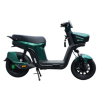 Motocicleta Eléctrica Resistente con Tres Velocidades Ajustables y Neumáticos Antideslizantes para Adultos, Ideal para Desplazamientos Urbanos