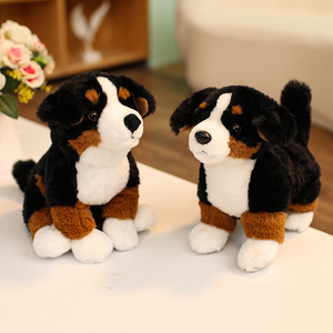 Peluche de Animales de Granja - Compañero Reconfortante - Juguete de Peluche Ultra Suave - 3 Surtidos Perros de Montaña Berneses Realistas - Product Image 4